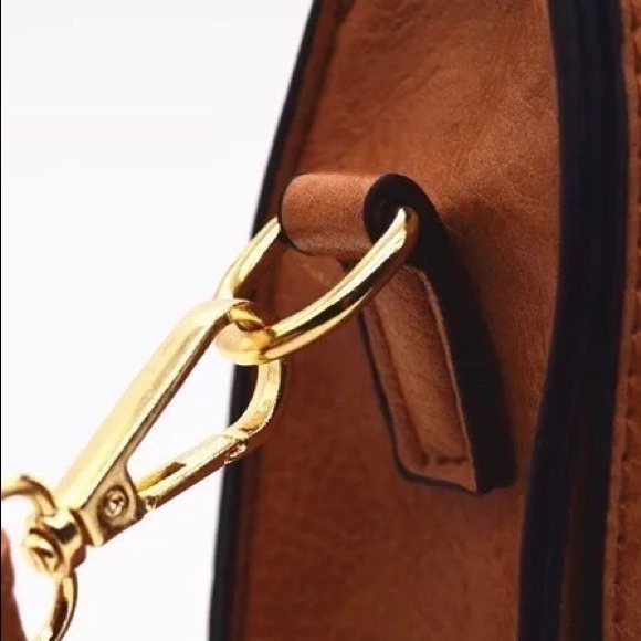 Boho Vintage tooled tassel Concho Bag - Picture 6 of 9